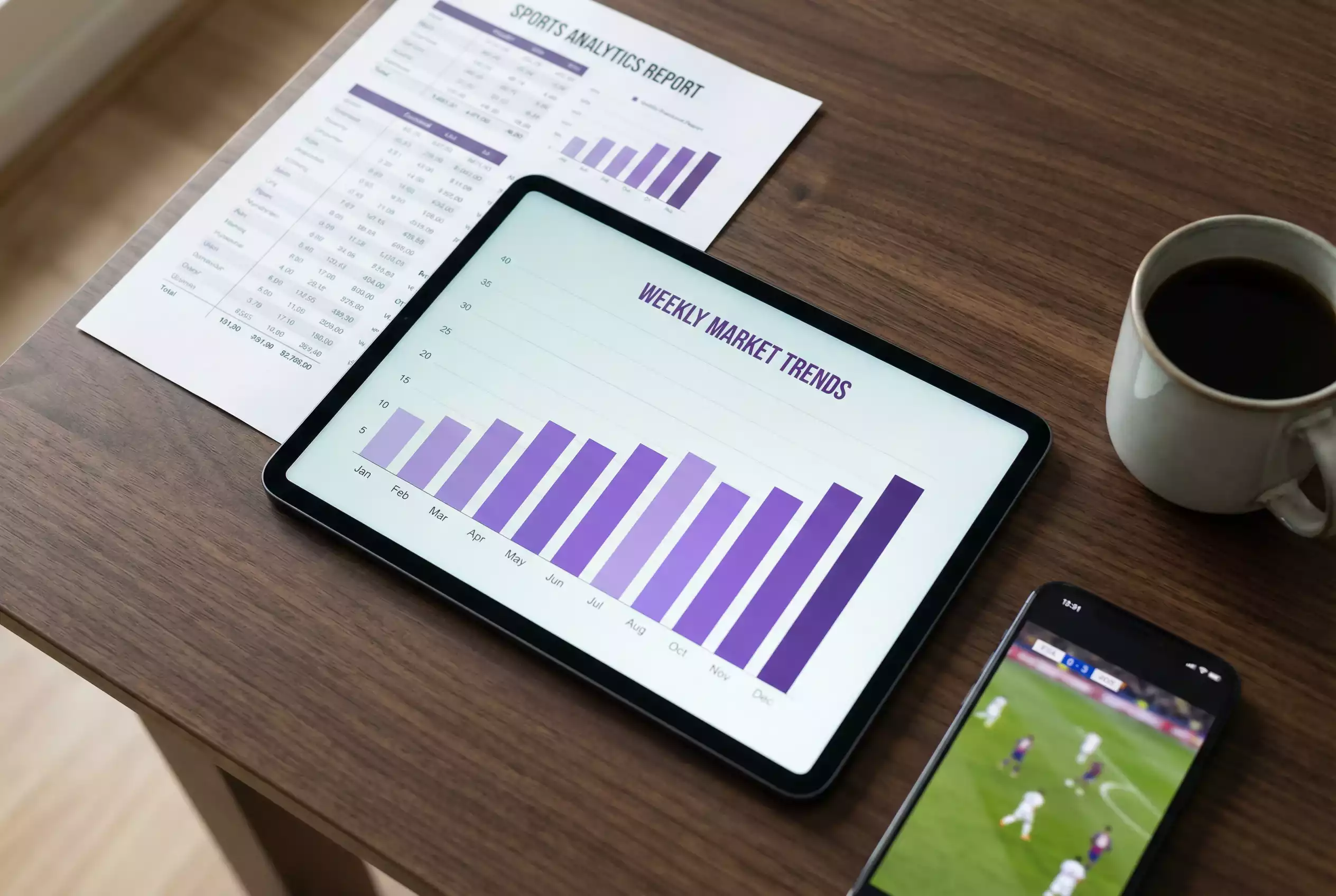 Estadísticas del mercado global de apuestas deportivas y la Premier League